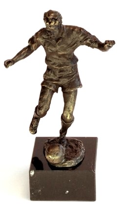 Voetbalspeler Bronzensculptuur MA247